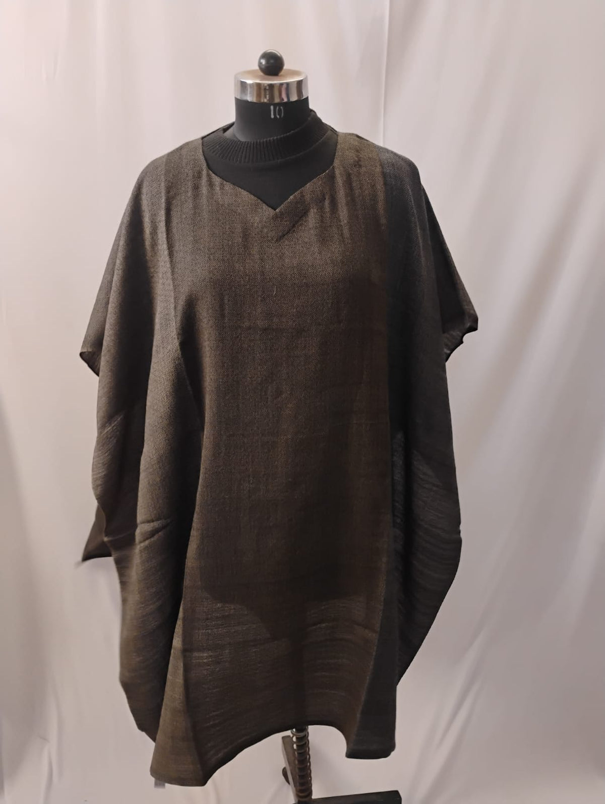Luxury Grey and Brown Kaftan