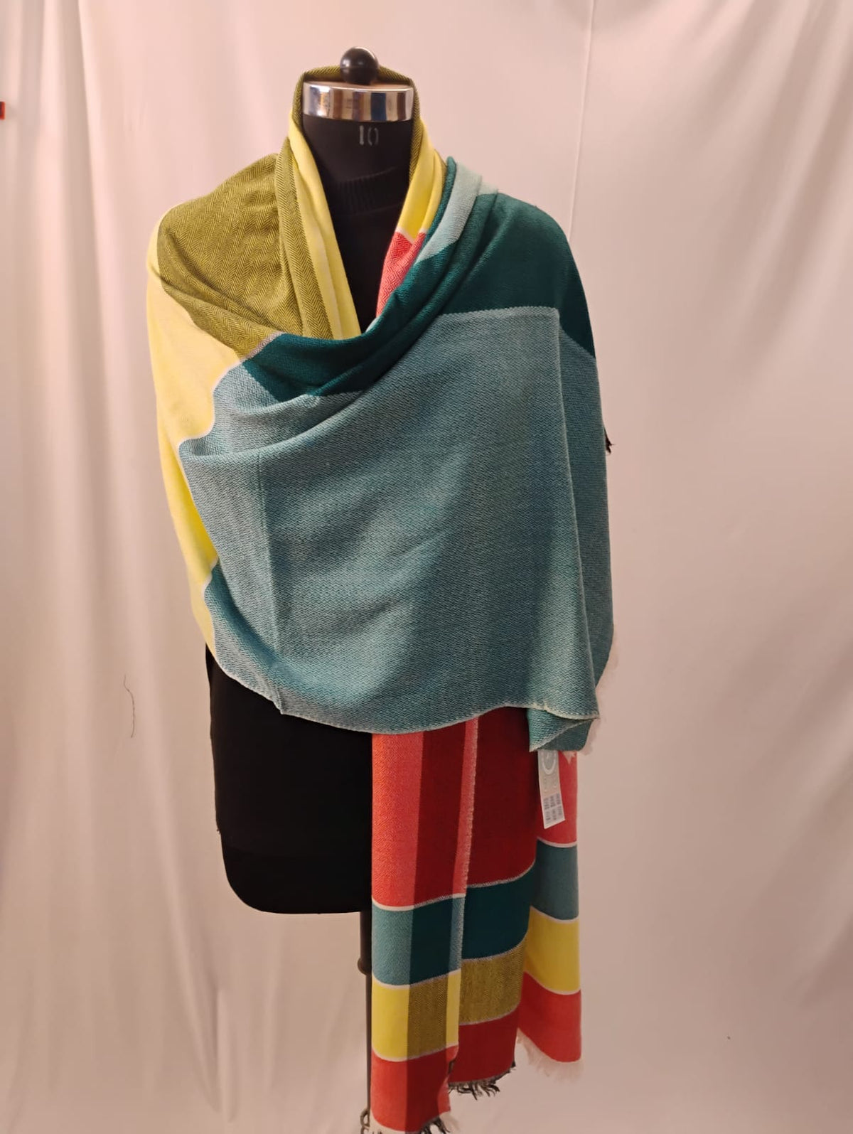 Classic Multi Shade Box Stole