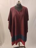 Luxury Purple with Black Lines Kaftan