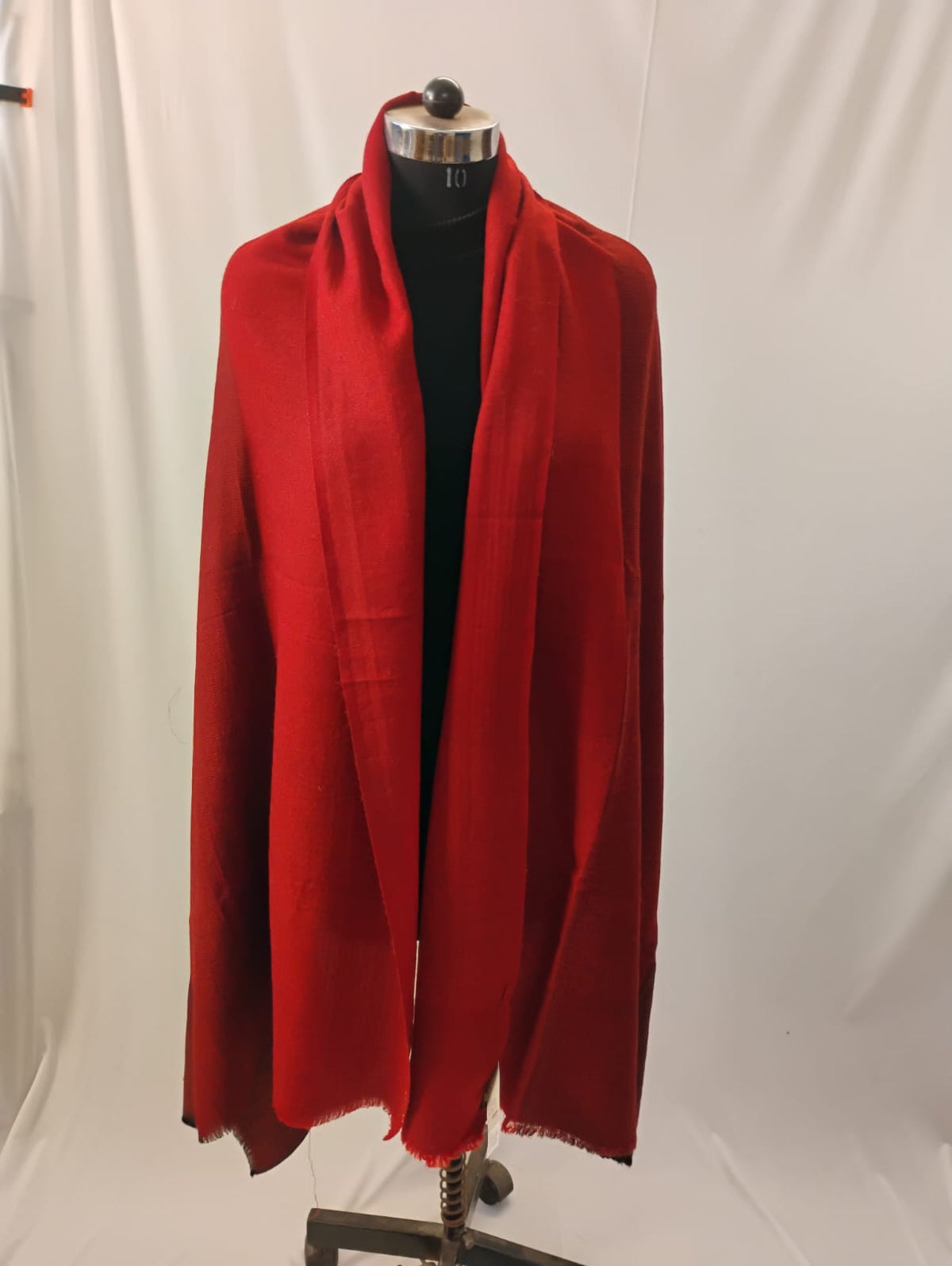 Premium Red and Black Triple Shade Shawl