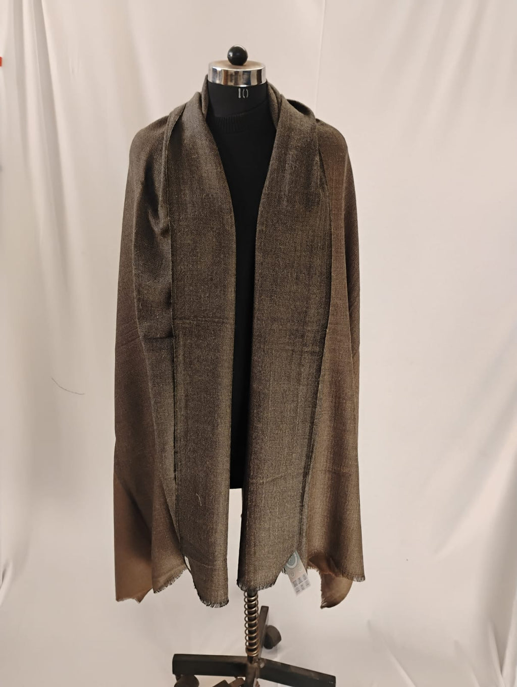 Premium Brown and Grey Triple Shade Shawl