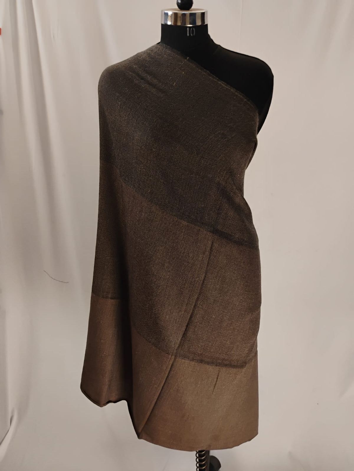 Premium Brown and Grey Triple Shade Shawl
