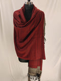 Premium Maroon and Red Shawl