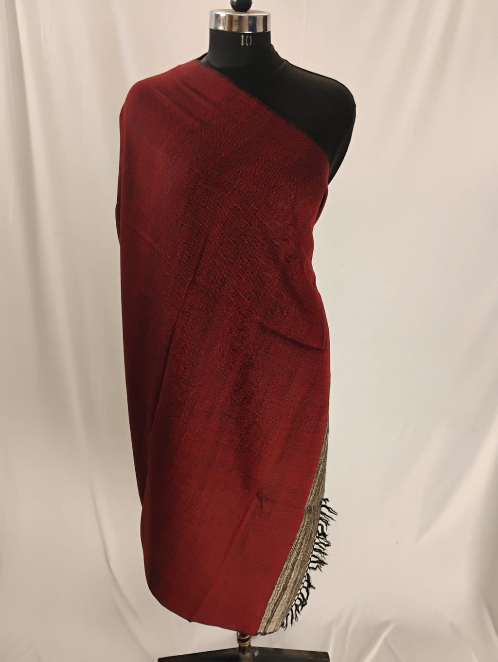 Premium Maroon and Red Shawl
