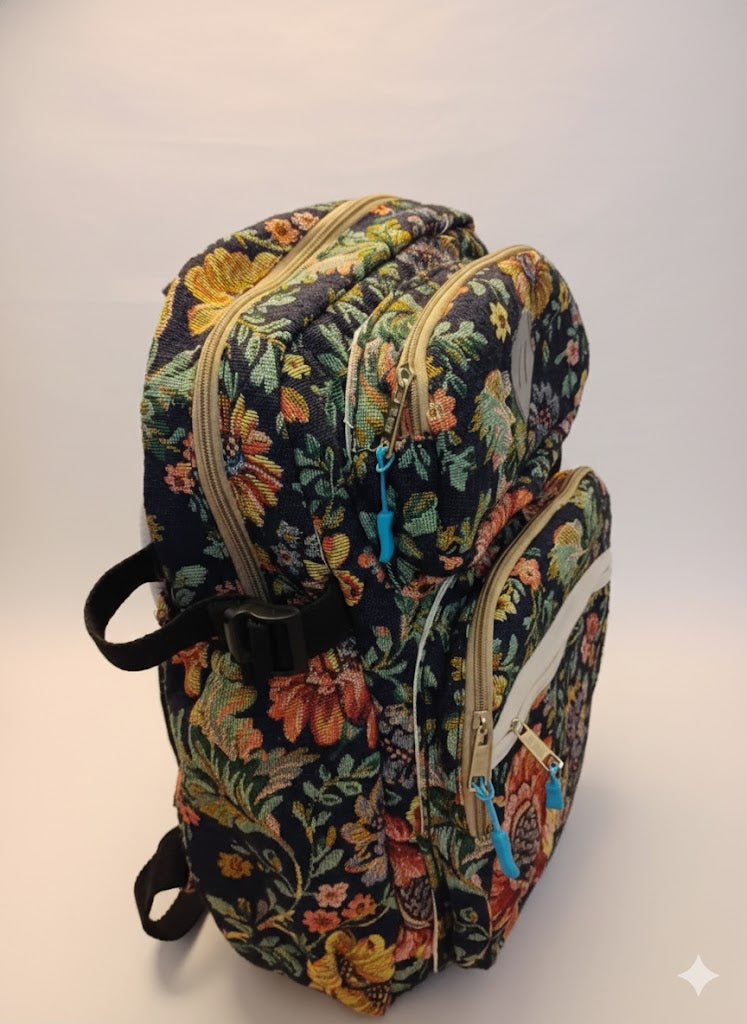 [Navy Floral]
